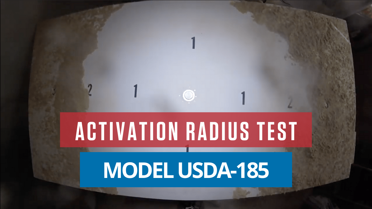 AirSweep USDA Material Activation Test