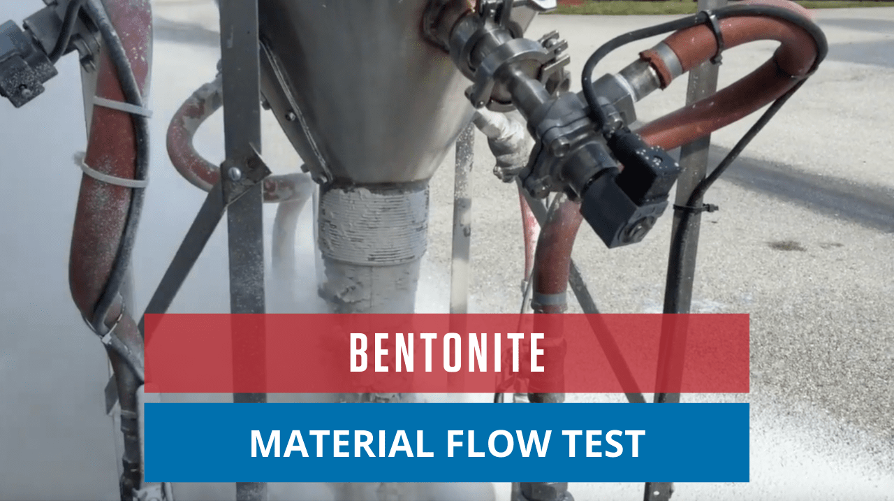 Bentonite Material Flow Test