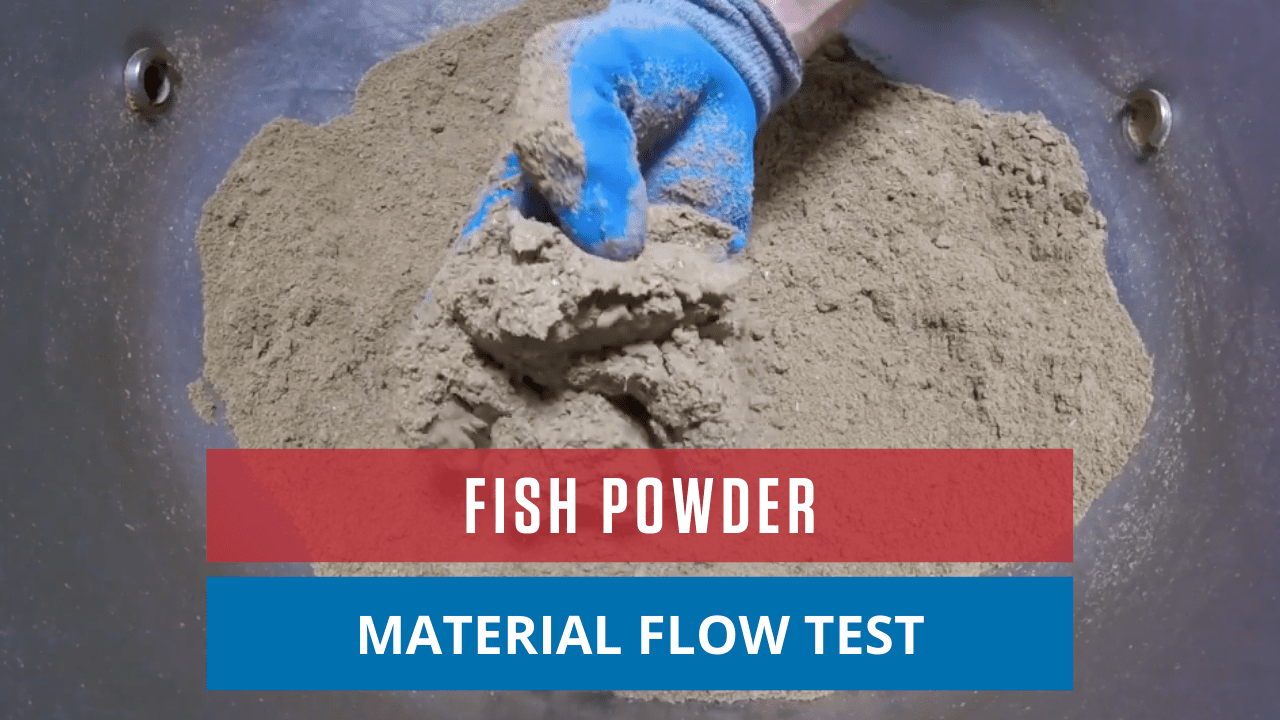 Fish Powder Material Flow Test