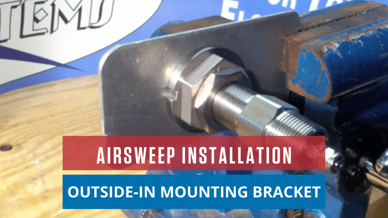 How to Install the AirSweep: Outside-In Mounting Bracket