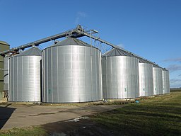 Silos are the oldest storage vessel used by man. 