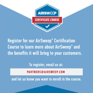 AirSweep Certificate Course Sign Up